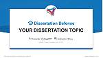 Driestar Christian University학위 논문 방어PPT 템플릿