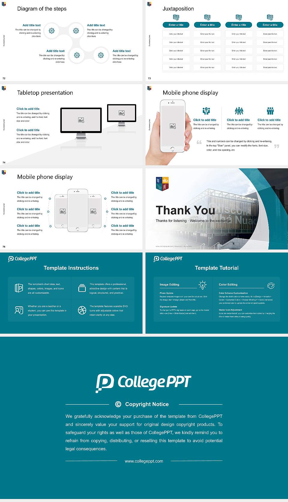 Maynooth University Competition/Entrepreneurship Contest PPT Template16:9 ratio PPT effect preview image9