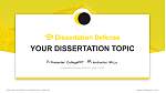 Amsterdam University of the Arts Graduation Thesis Defense PPT Template