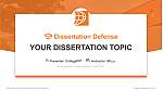 Breda University of Applied Sciences Disputation Powerpoint Vorlage