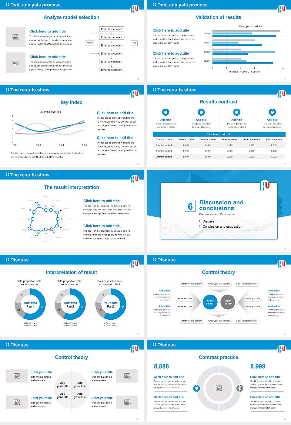 HU University of Applied Sciences Utrecht Graduation Thesis Defense PPT Template16:9 ratio PPT effect preview image5