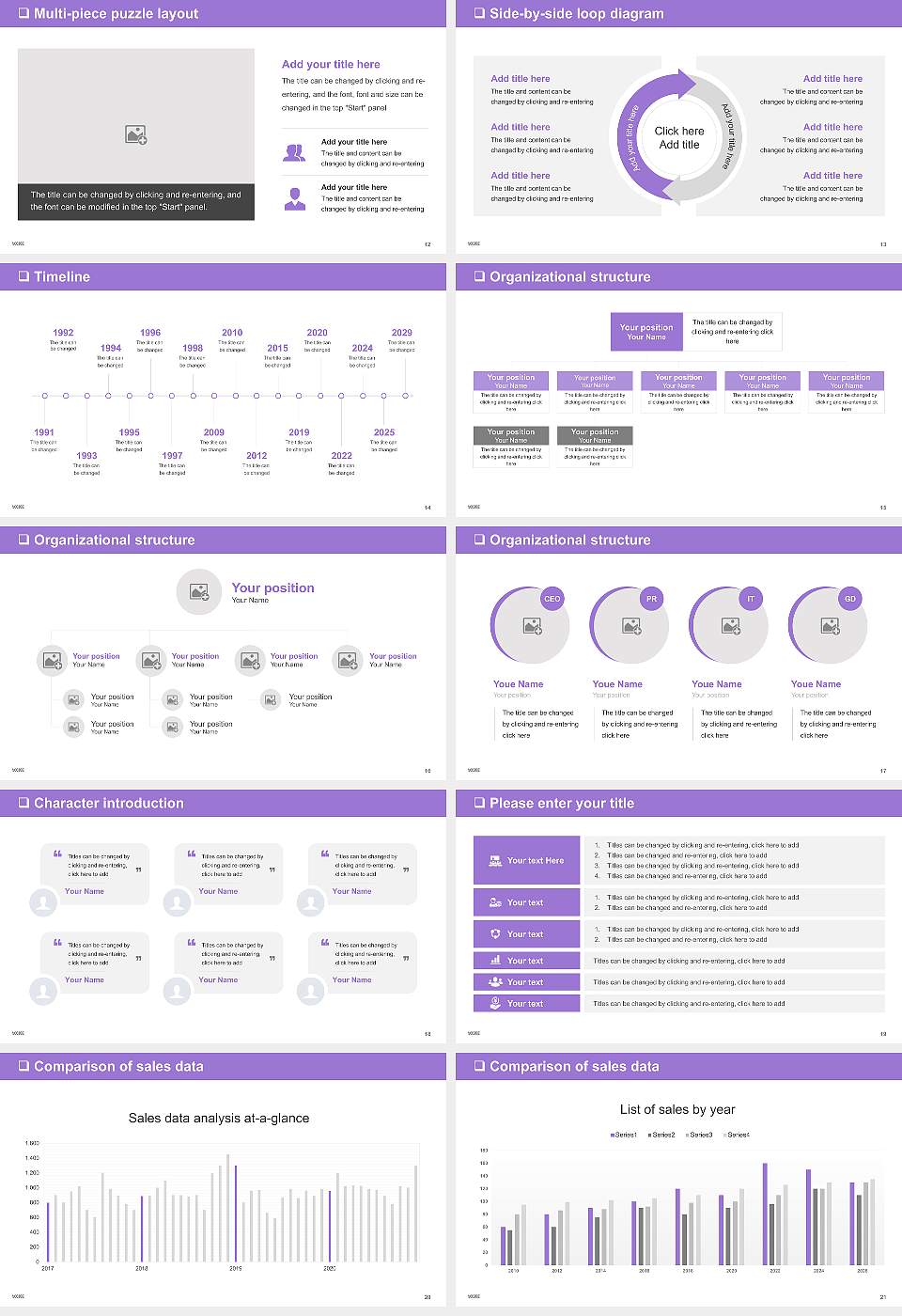 Yoobee College of Creative Innovation General Purpose PPT Template16:9 ratio PPT effect preview image3