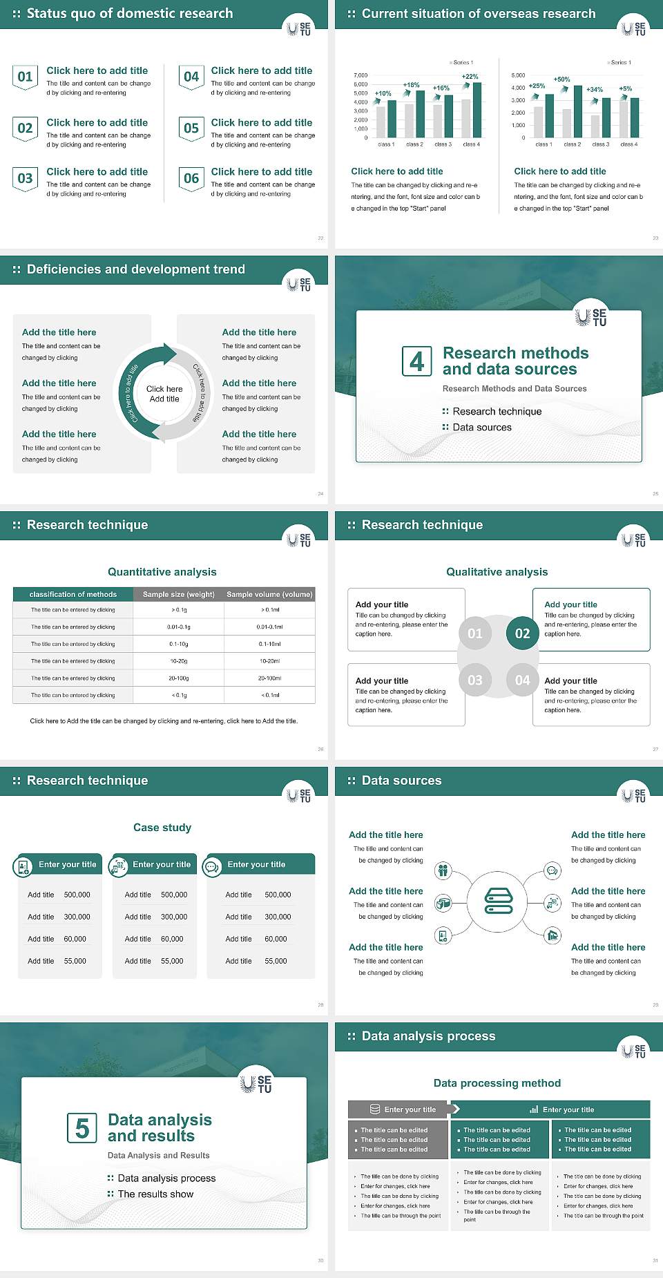 South East Technological University Graduation Thesis Defense PPT Template4:3 ratio PPT effect preview image4