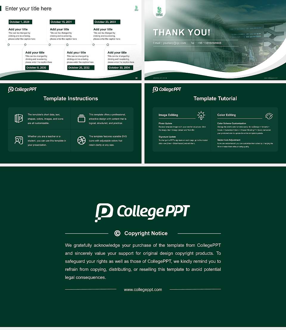 University of Limerick Lecture Sharing and Networking Event PPT Template16:9 ratio PPT effect preview image4