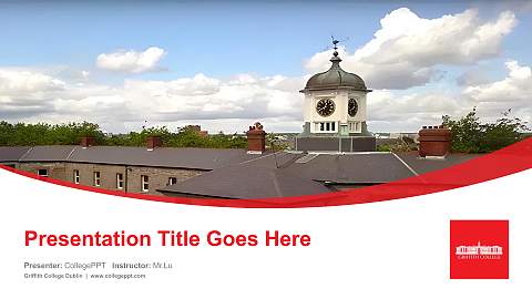 Griffith College Dublin Course/Courseware Creation PPT Template