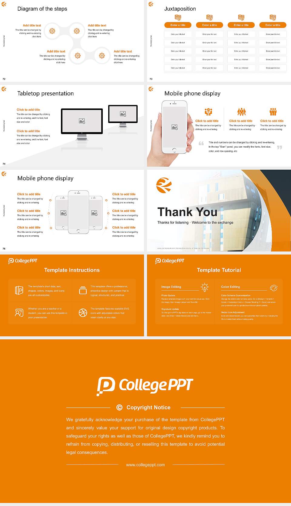 Hanze University of Applied Sciences Competition/Entrepreneurship Contest PPT Template16:9 ratio PPT effect preview image9