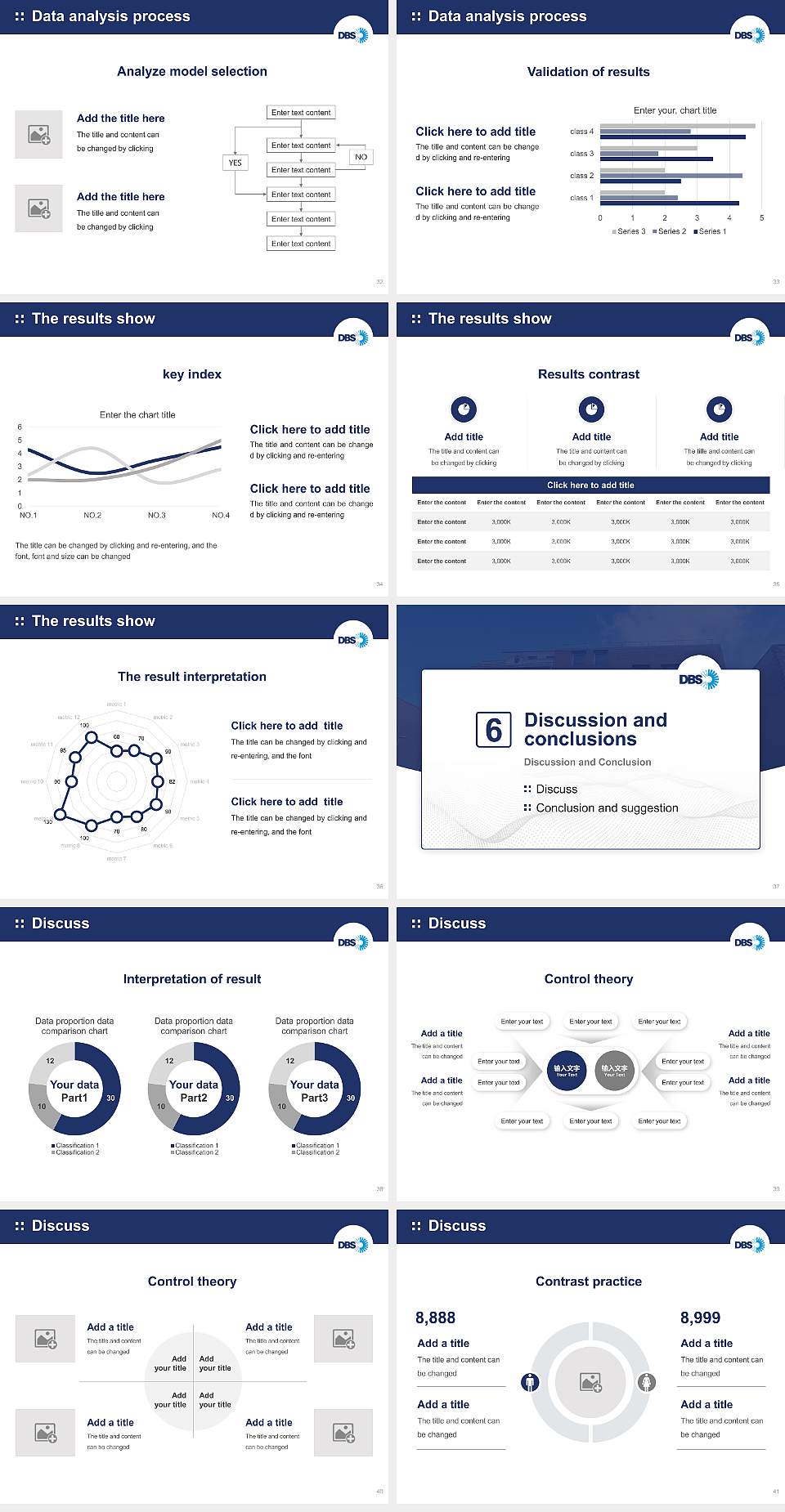 Dublin Business School Graduation Thesis Defense PPT Template4:3 ratio PPT effect preview image5