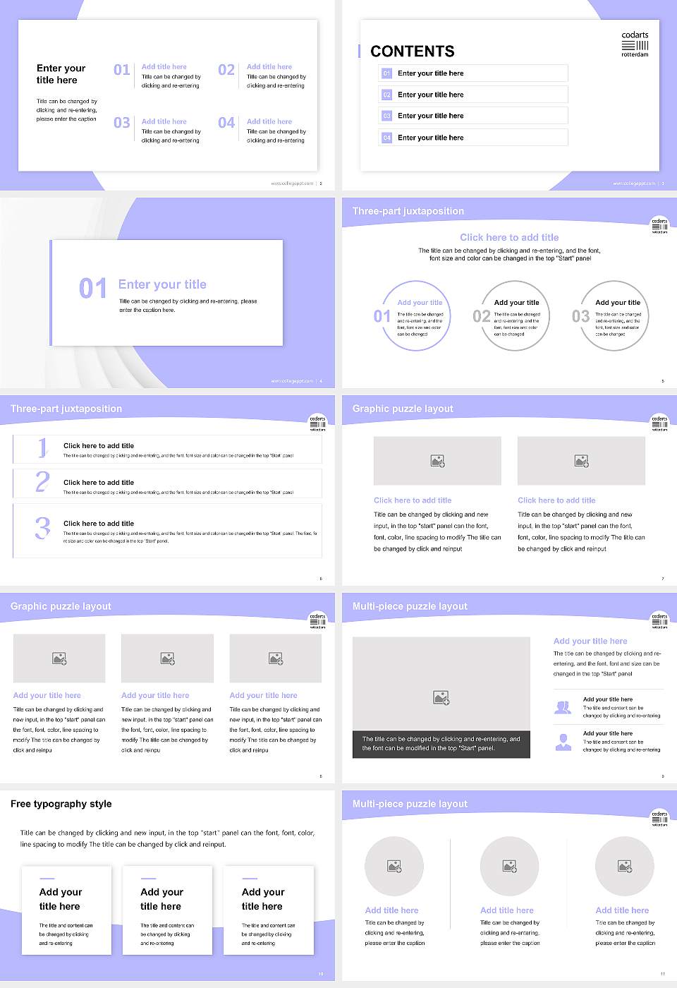 Codarts University for the Arts Academic Presentation/Research Findings Report PPT Template16:9 ratio PPT effect preview image2