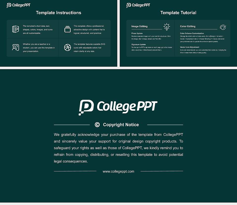 Notenboom Business School Course/Courseware Creation PPT Template16:9 ratio PPT effect preview image5