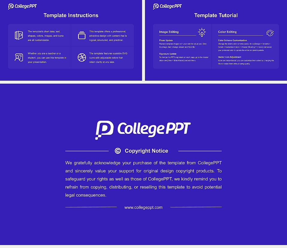 Amsterdam University of Applied Sciences Course/Courseware Creation PPT Template16:9 ratio PPT effect preview image5