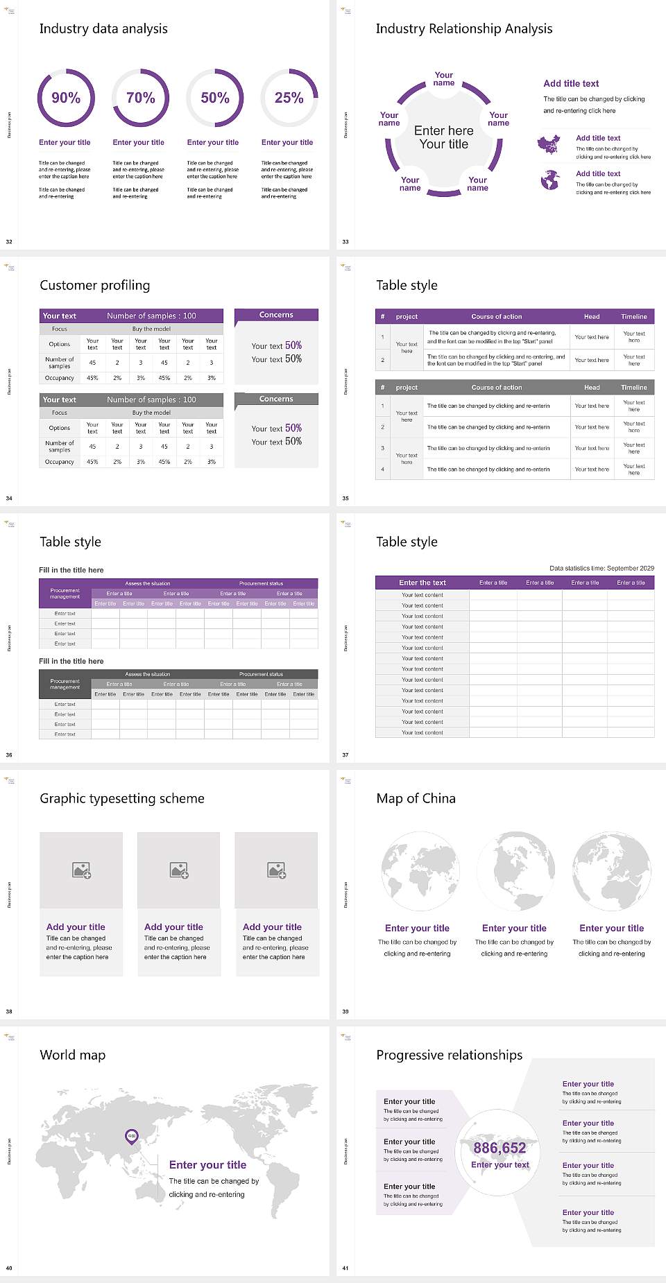 National College of Ireland Competition/Entrepreneurship Contest PPT Template4:3 ratio PPT effect preview image5