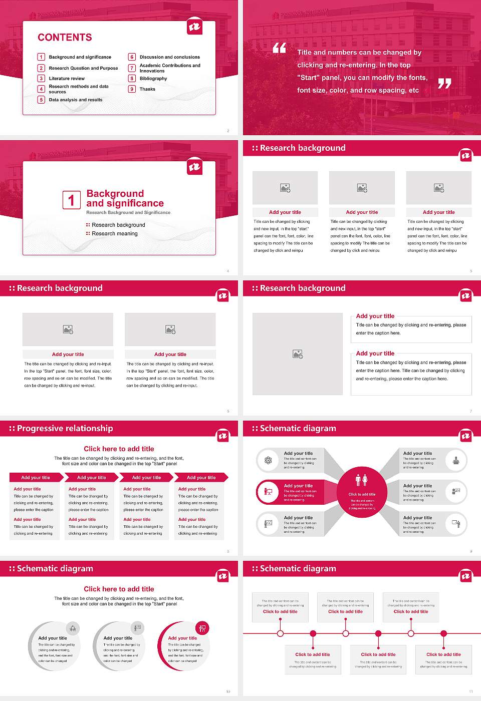 Rotterdam University of Applied Sciences Graduation Thesis Defense PPT Template16:9 ratio PPT effect preview image2