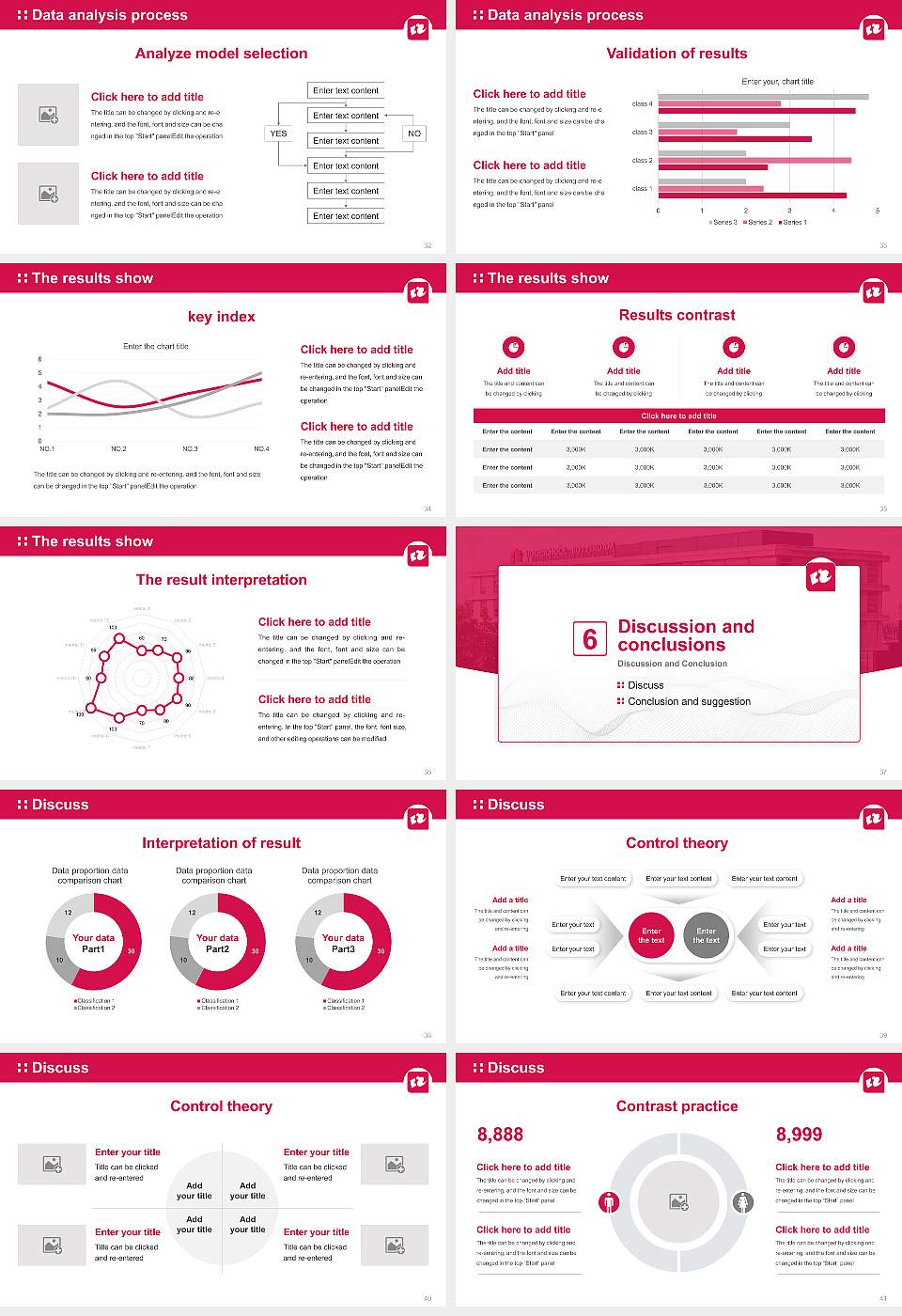 Rotterdam University of Applied Sciences Graduation Thesis Defense PPT Template16:9 ratio PPT effect preview image5