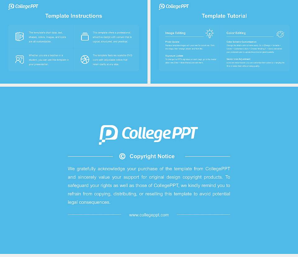 IBAT College Dublin Course/Courseware Creation PPT Template16:9 ratio PPT effect preview image5