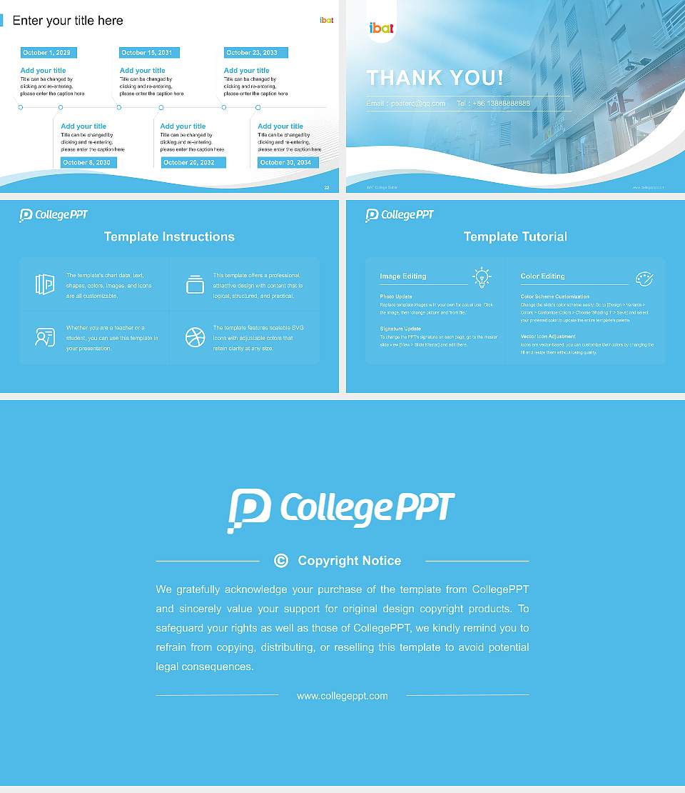 IBAT College Dublin Lecture Sharing and Networking Event PPT Template16:9 ratio PPT effect preview image4
