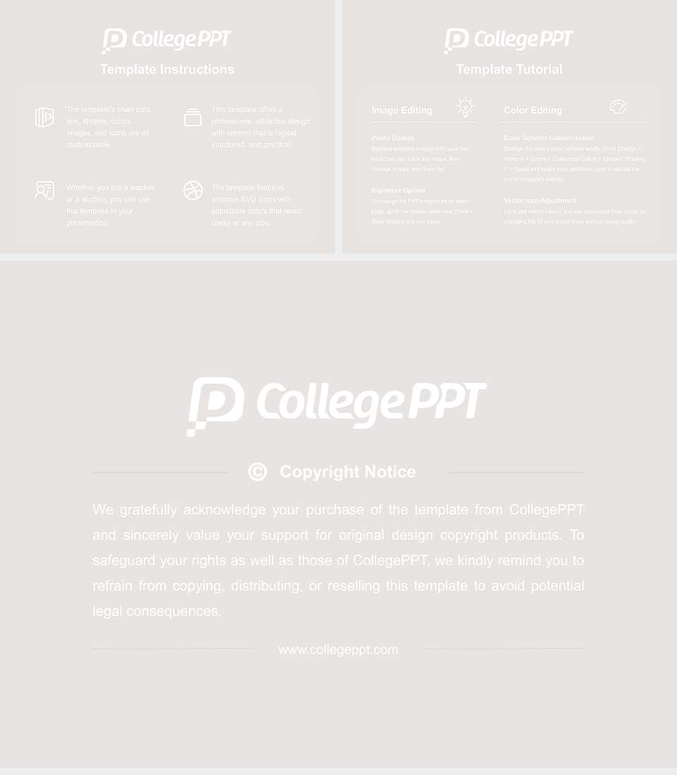 ArtEZ University of the Arts Course/Courseware Creation PPT Template4:3 ratio PPT effect preview image5