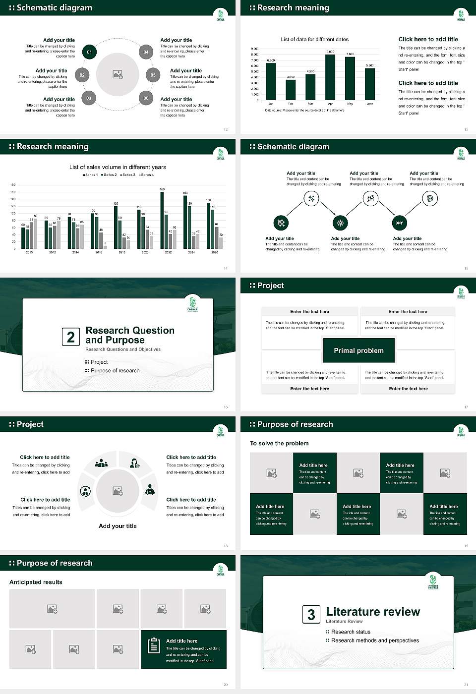 University of Limerick Graduation Thesis Defense PPT Template16:9 ratio PPT effect preview image3