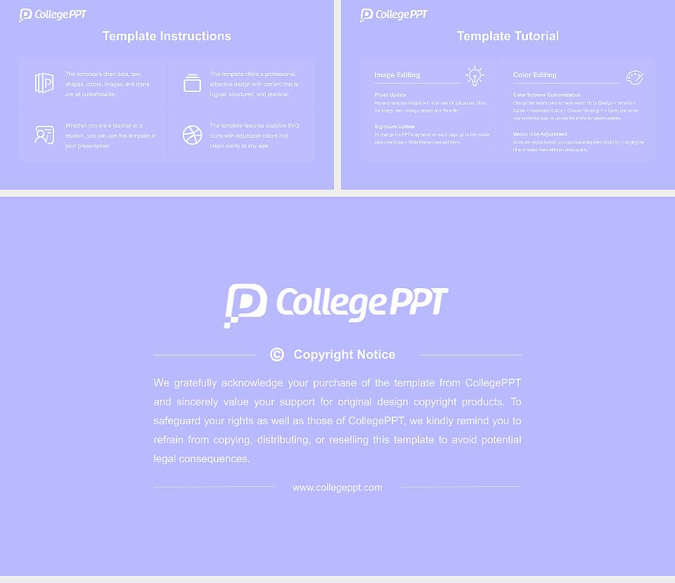 Codarts University for the Arts Course/Courseware Creation PPT Template16:9 ratio PPT effect preview image5