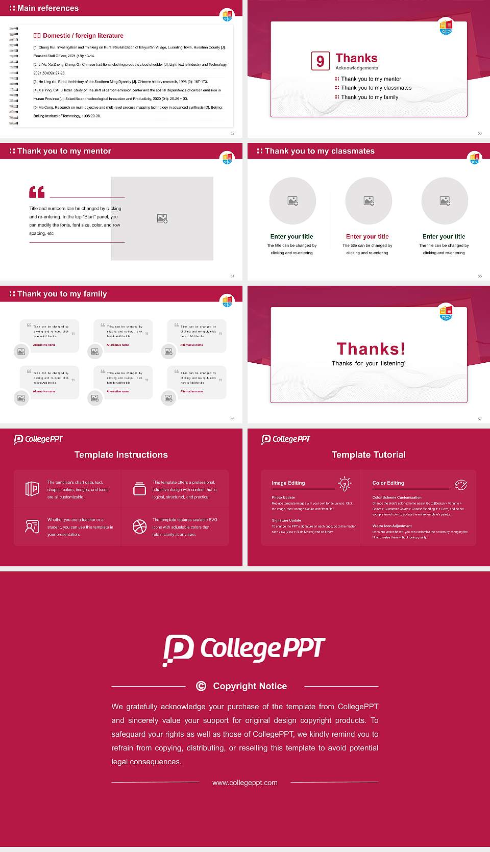 Munster Technological University Graduation Thesis Defense PPT Template16:9 ratio PPT effect preview image7