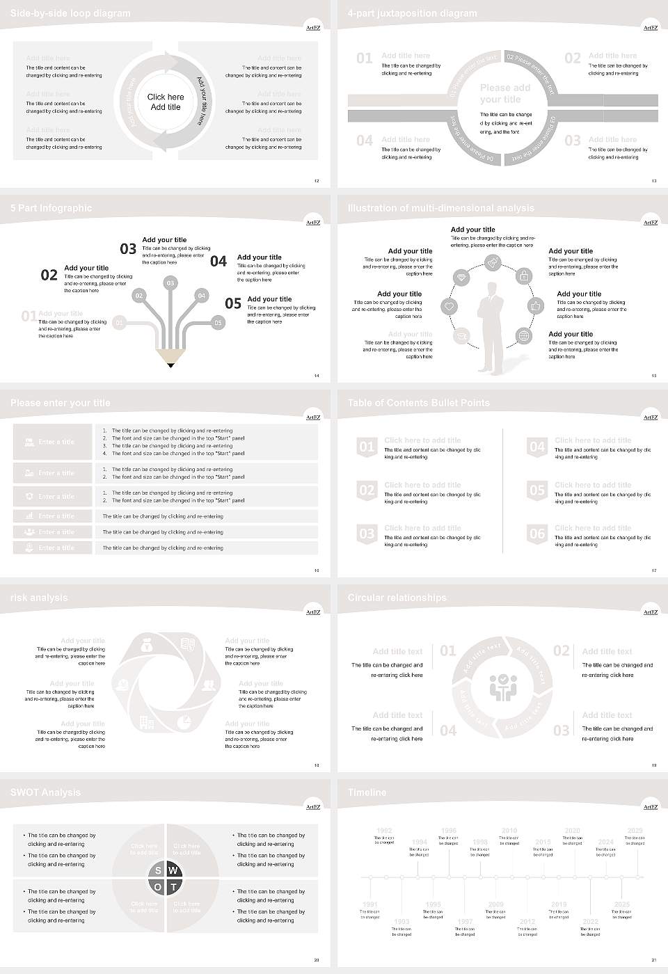 ArtEZ University of the Arts Academic Presentation/Research Findings Report PPT Template16:9 ratio PPT effect preview image3