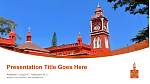 Bengaluru City University Unterricht Powerpoint Vorlage