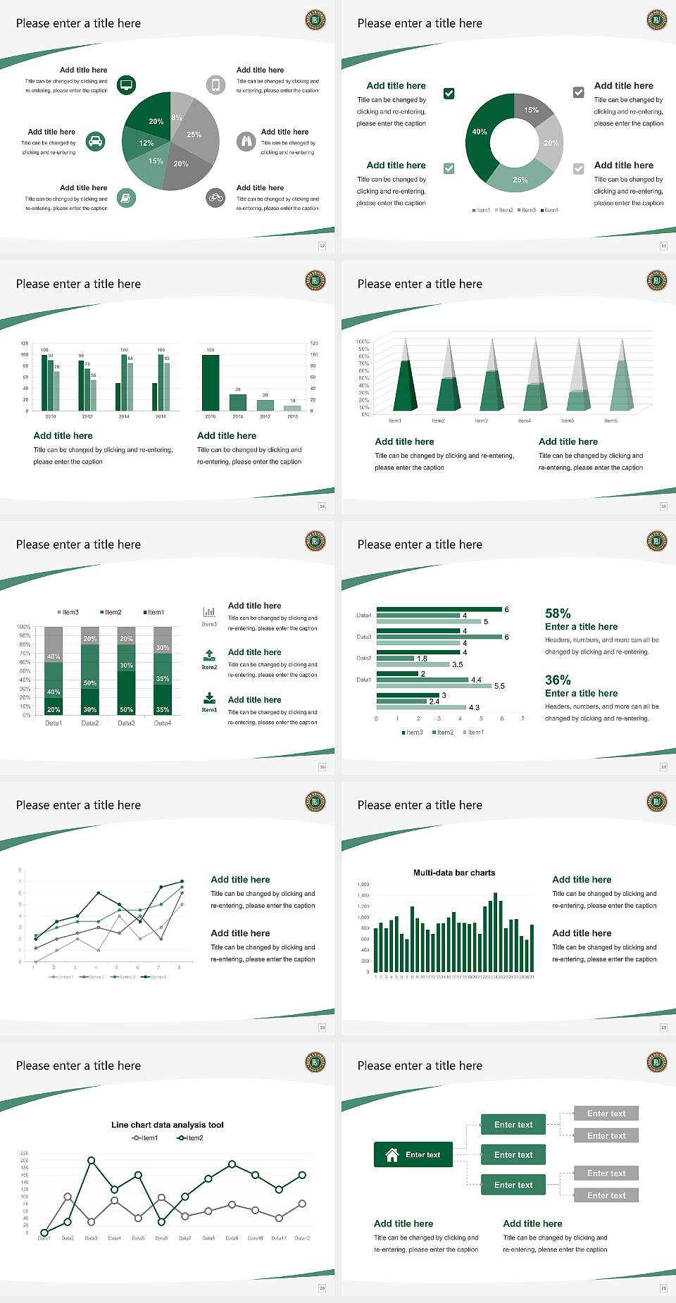 Bahra University Course/Courseware Creation PPT Template4:3 ratio PPT effect preview image3
