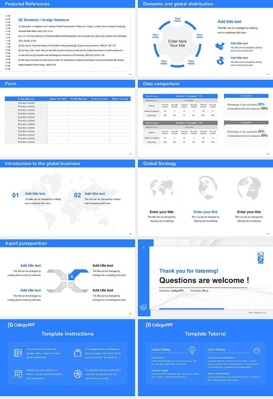 Bankura University Thesis Proposal/Graduation Defense PPT Template16:9 ratio PPT effect preview image4