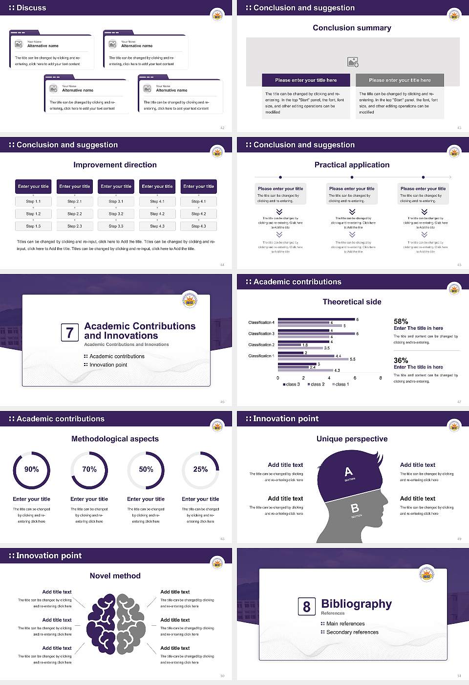 Baddi University of Emerging Sciences & Technology Graduation Thesis Defense PPT Template16:9 ratio PPT effect preview image6