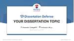 Bennett University Graduation Thesis Defense PPT Template