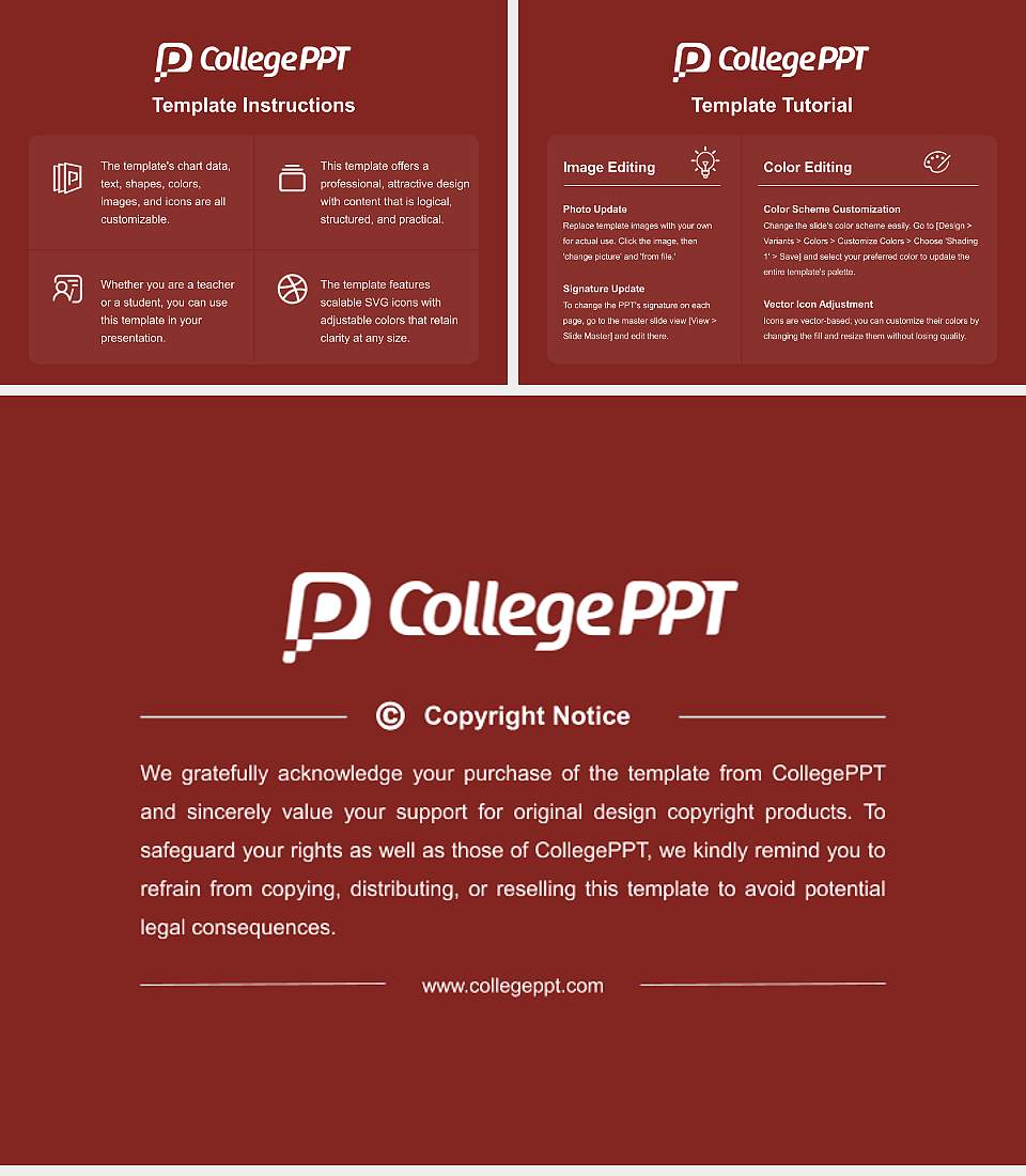 Bangalore University Course/Courseware Creation PPT Template4:3 ratio PPT effect preview image5