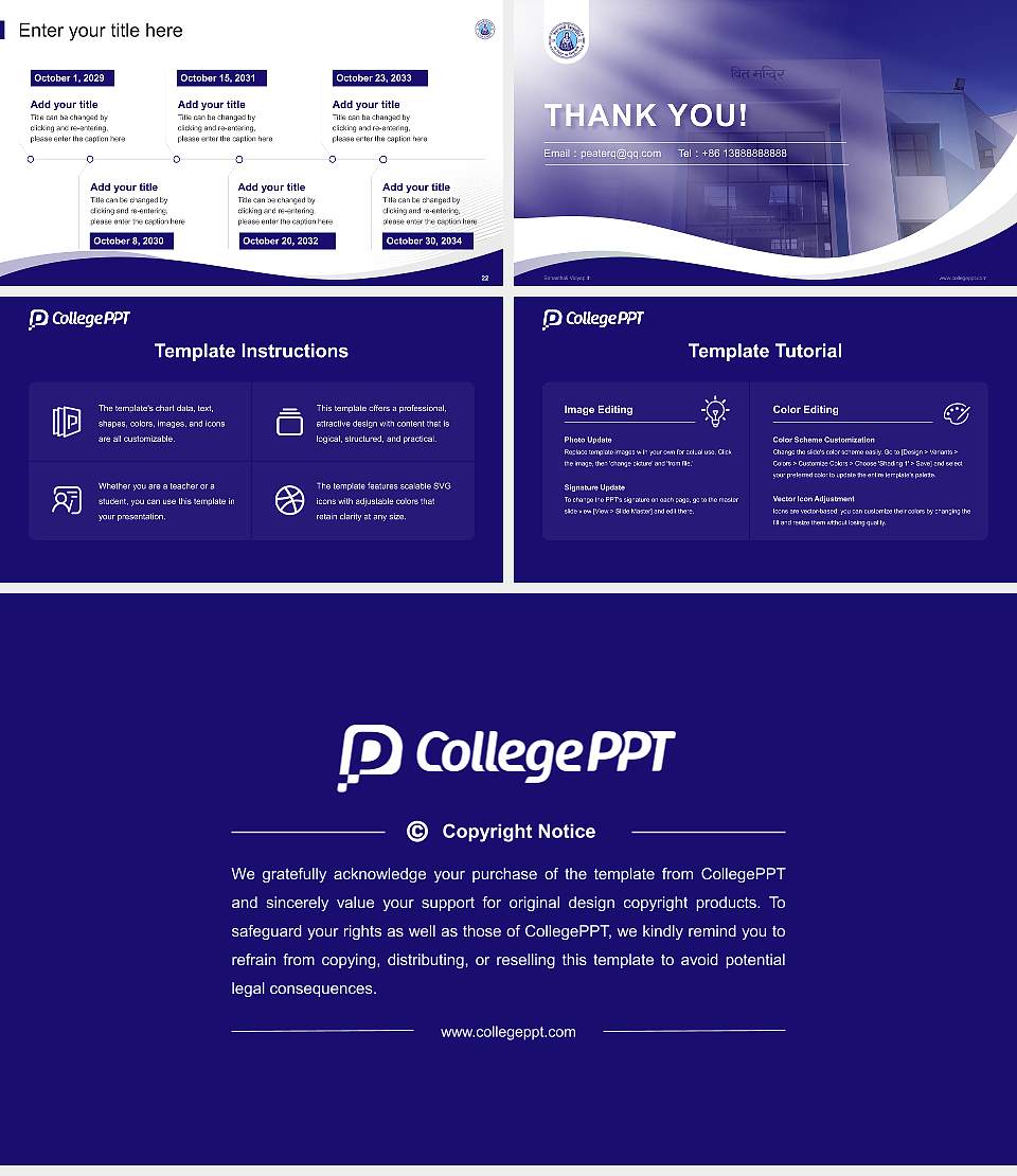 Banasthali Vidyapith Lecture Sharing and Networking Event PPT Template16:9 ratio PPT effect preview image4