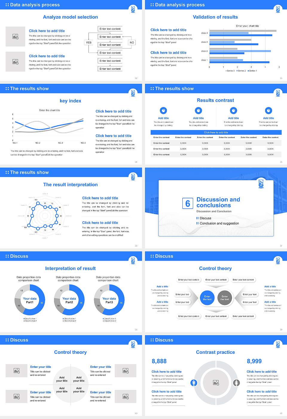 Bankura University Graduation Thesis Defense PPT Template16:9 ratio PPT effect preview image5