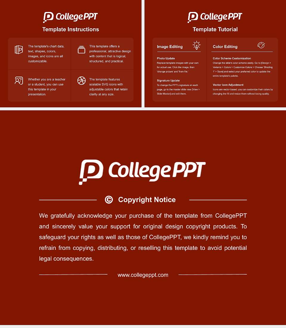 Berhampur University Course/Courseware Creation PPT Template4:3 ratio PPT effect preview image5