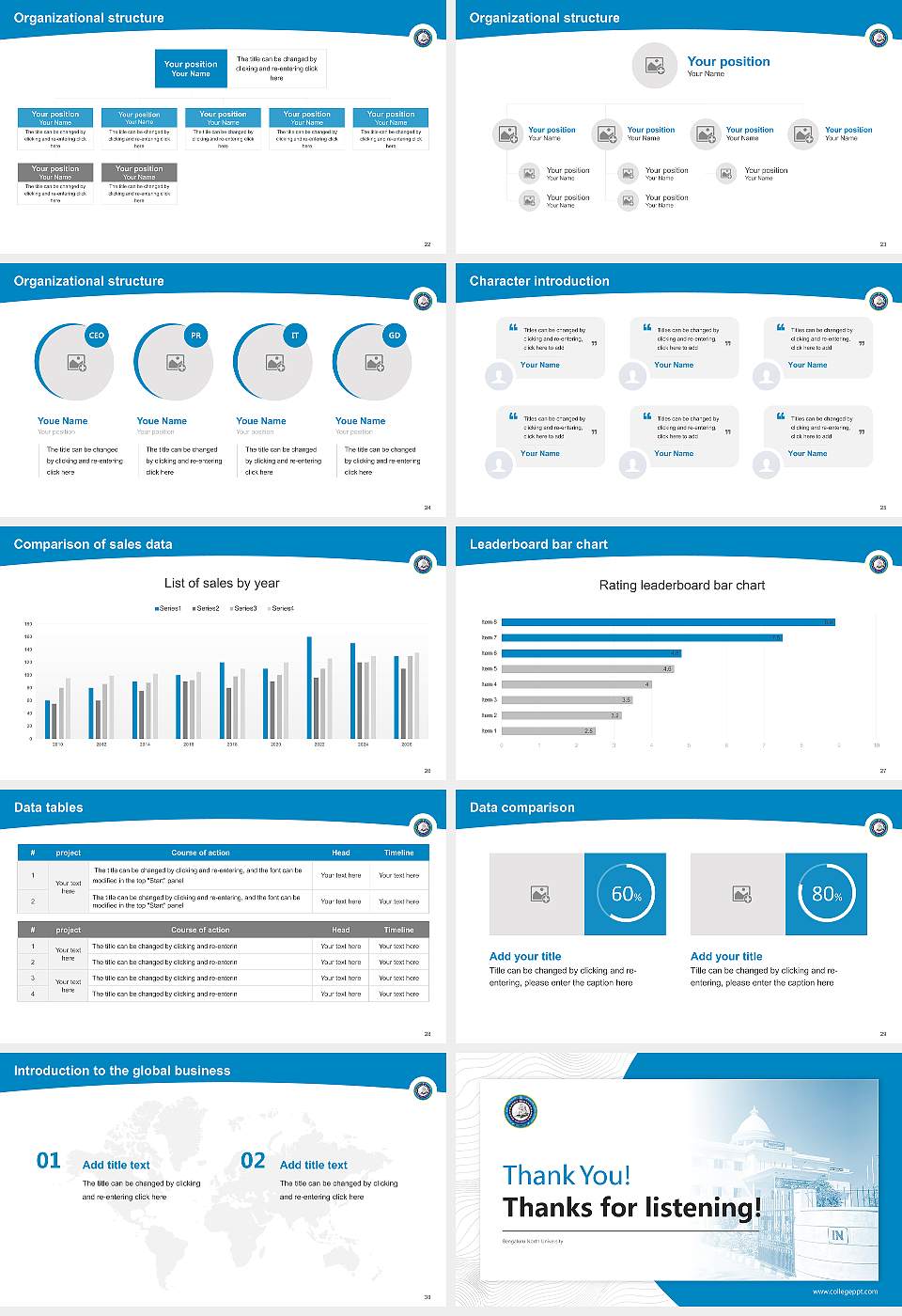 Bengaluru North University Academic Presentation/Research Findings Report PPT Template16:9 ratio PPT effect preview image4