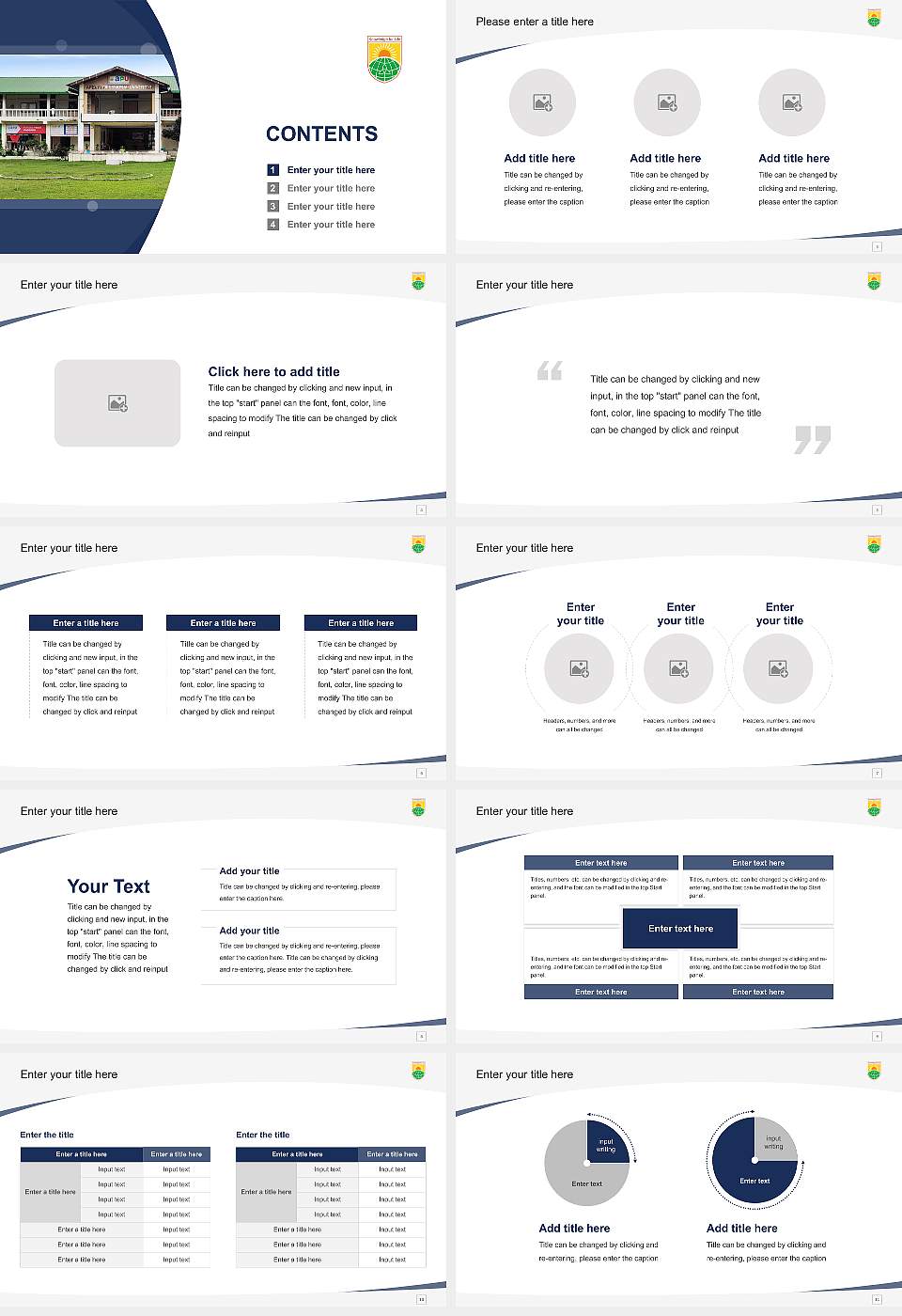 Apex Professional University Course/Courseware Creation PPT Template16:9 ratio PPT effect preview image2