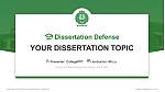 Acharya N.G. Ranga Agricultural University Graduation Thesis Defense PPT Template