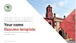 Aligarh Muslim University CV Modèle PPT