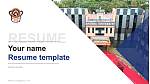 Andhra University Resume PPT Template