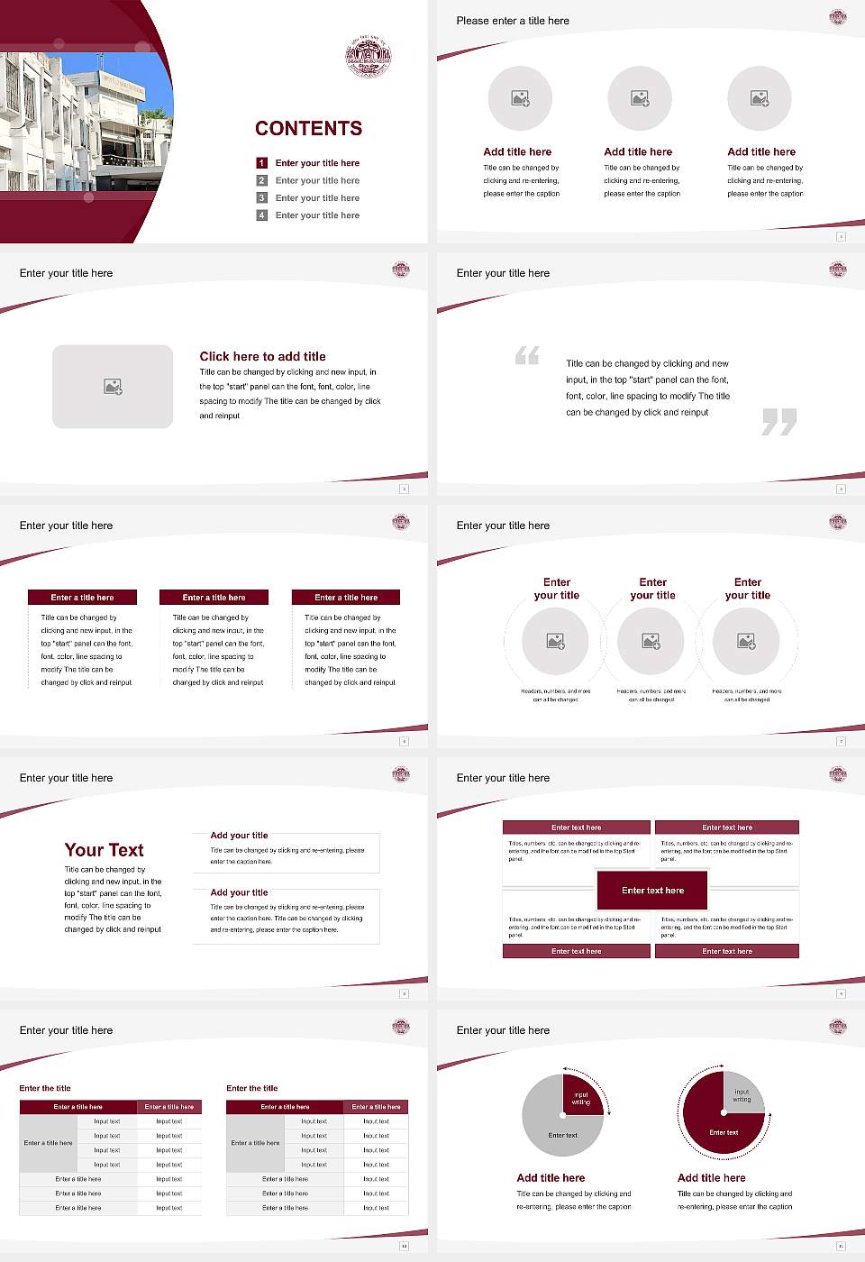 Babasaheb Bhimrao Ambedkar Bihar University Course/Courseware Creation PPT Template16:9 ratio PPT effect preview image2