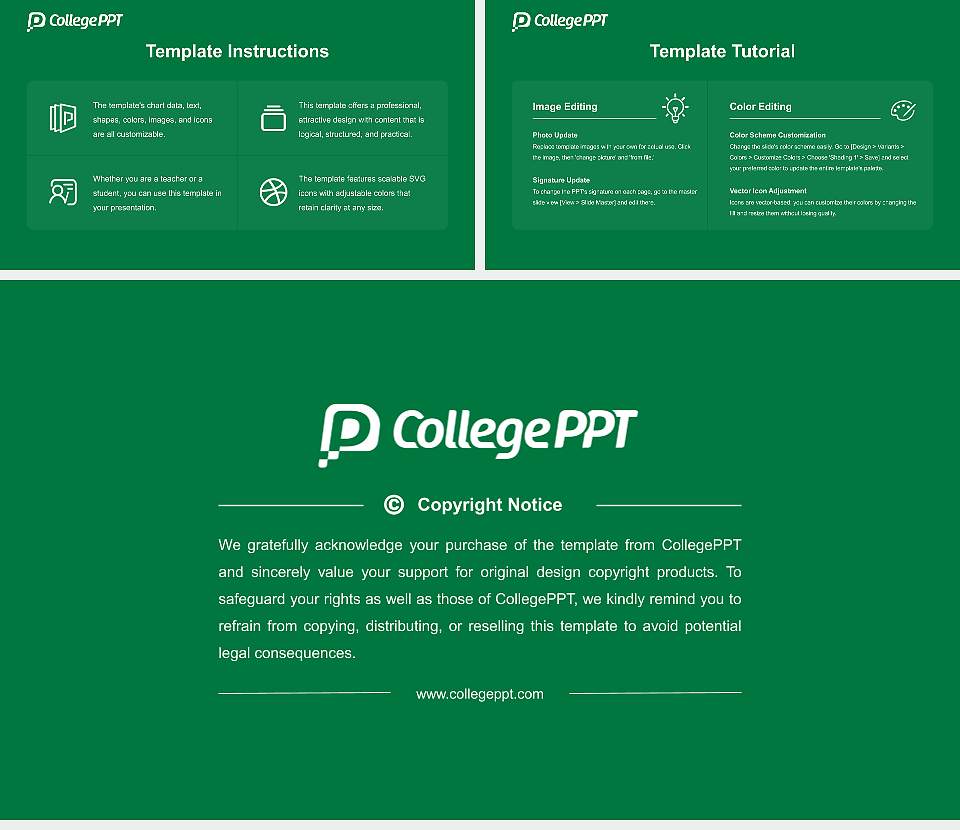 Al-Karim University Academic Presentation/Research Findings Report PPT Template16:9 ratio PPT effect preview image5