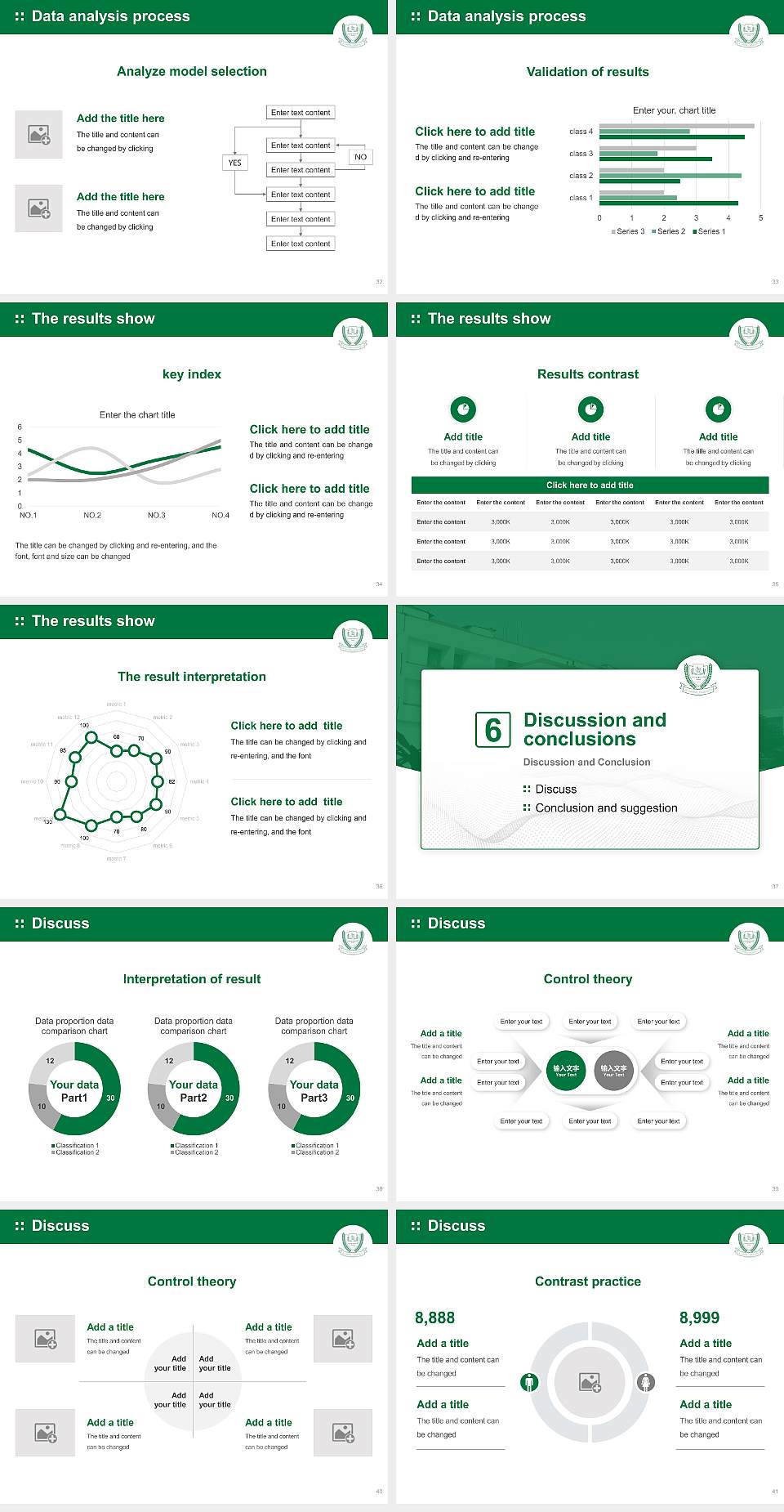 Al-Karim University Graduation Thesis Defense PPT Template4:3 ratio PPT effect preview image5