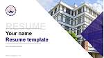 Asian International University Resume PPT Template