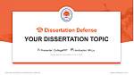 Assam Women ‘s University Disputation Powerpoint Vorlage