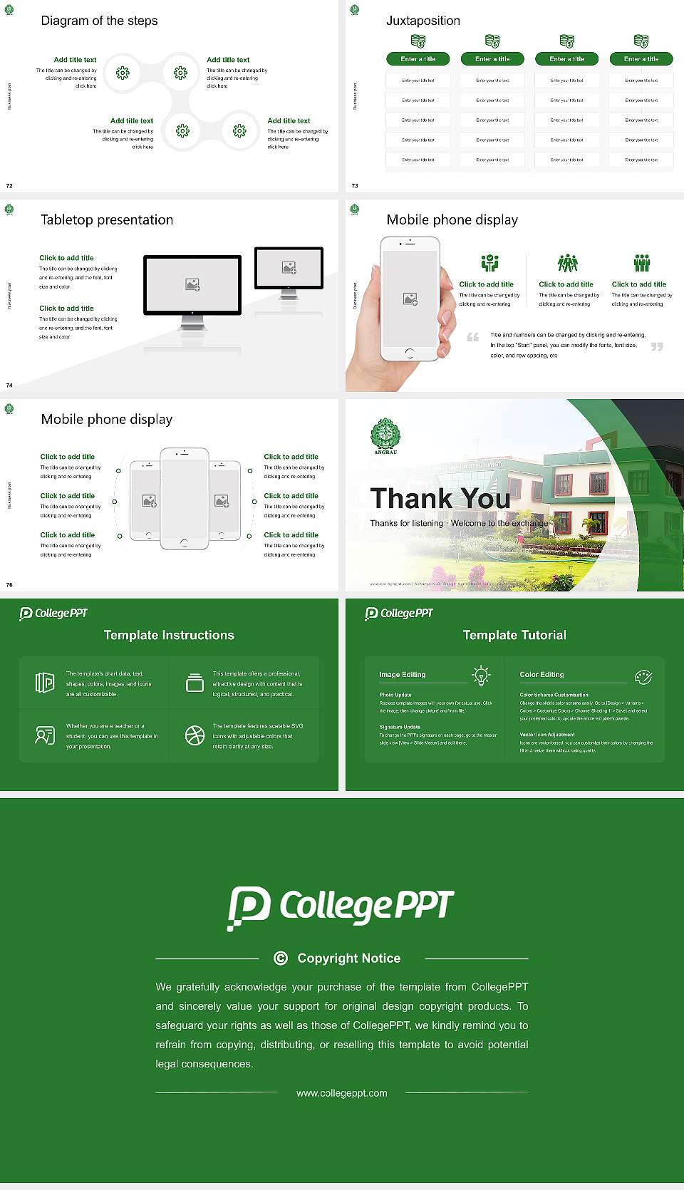 Acharya N.G. Ranga Agricultural University Competition/Entrepreneurship Contest PPT Template16:9 ratio PPT effect preview image9