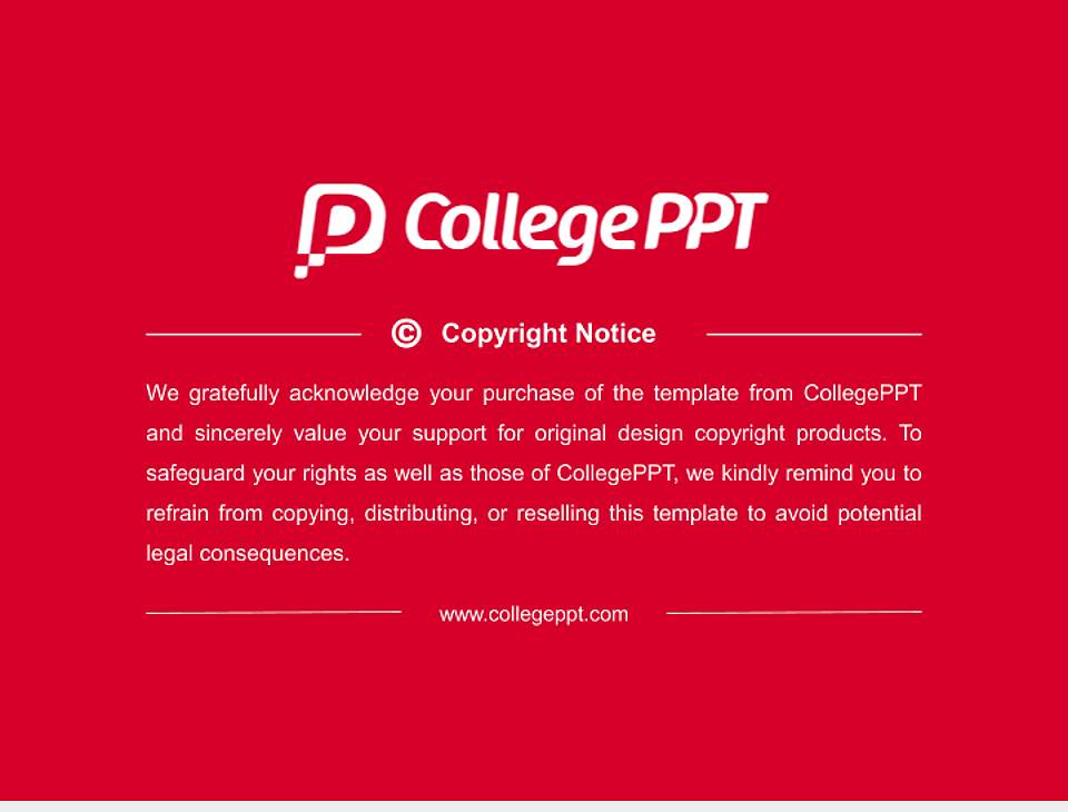 A.K.S. University General Purpose PPT Template4:3 ratio PPT effect preview image6