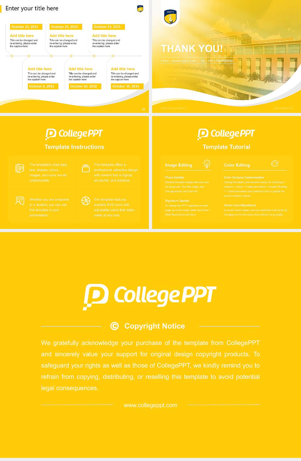 Amity University Jharkhand Lecture Sharing and Networking Event PPT Template4:3 ratio PPT effect preview image4