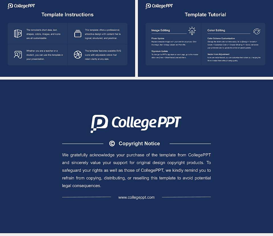 Akal University Course/Courseware Creation PPT Template16:9 ratio PPT effect preview image5