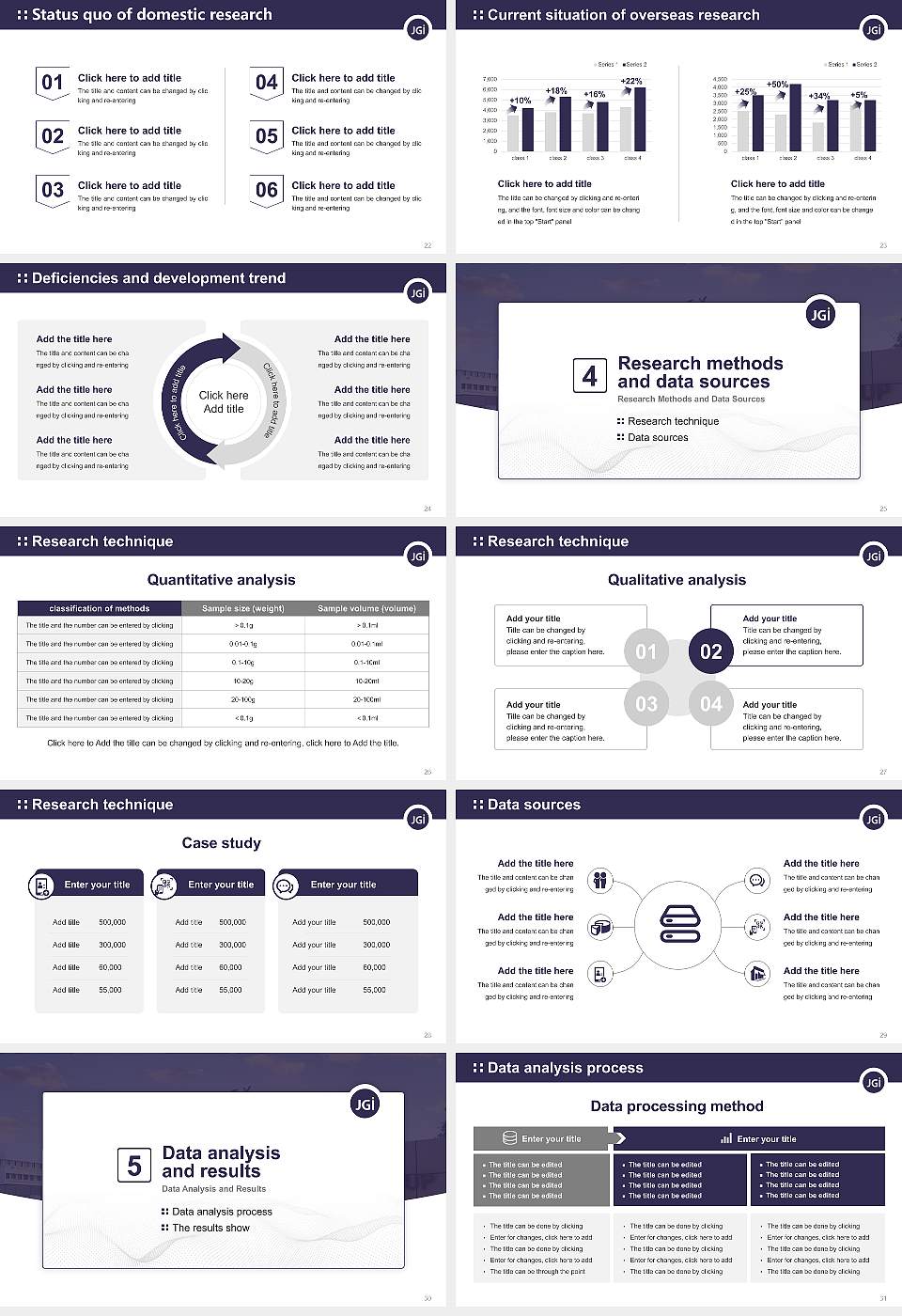 ARKA Jain University Graduation Thesis Defense PPT Template16:9 ratio PPT effect preview image4