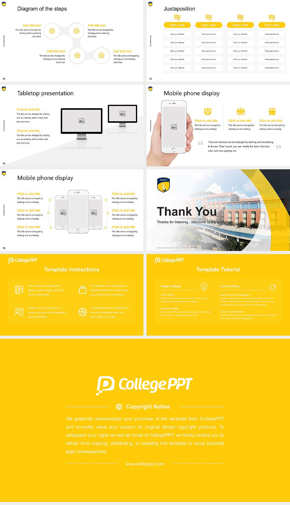 Amity University Jharkhand Competition/Entrepreneurship Contest PPT Template16:9 ratio PPT effect preview image9