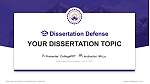 Asian International University Graduation Thesis Defense PPT Template